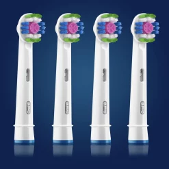 Oral-B 3D White Opzetborstels 4 Stuks met CleanMaximiser