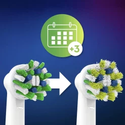 Oral-B Cross Action opzetborstels voordeelverpakking 9 stuks