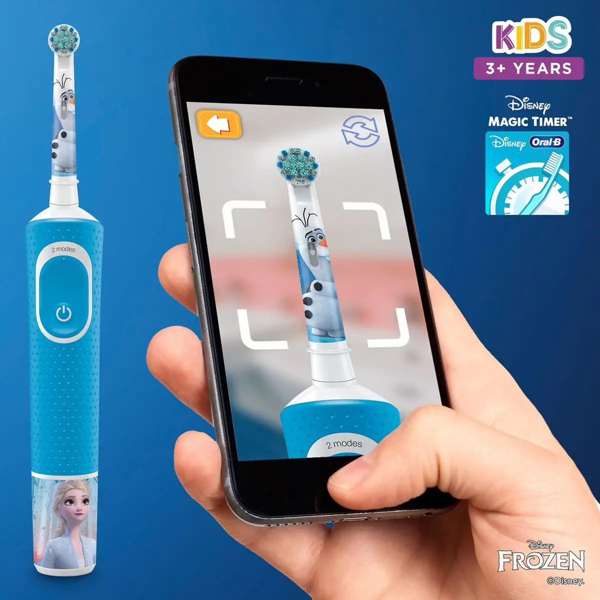 Oral-B Kids Frozen Opzetborstels 3-Pack Extra Soft 4 Oral-B Kids Frozen Opzetborstels 3-Pack Extra Soft