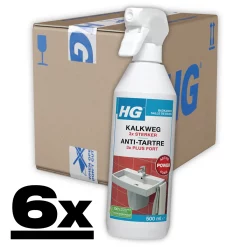 HG Kalkweg Schuimspray 3x Sterker 6x500ml