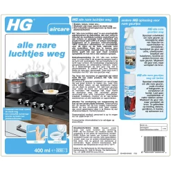 HG Alle Nare Luchtjes Weg 6x400ml Zoals baklucht, sigarettenrook, frituur of toiletgeur