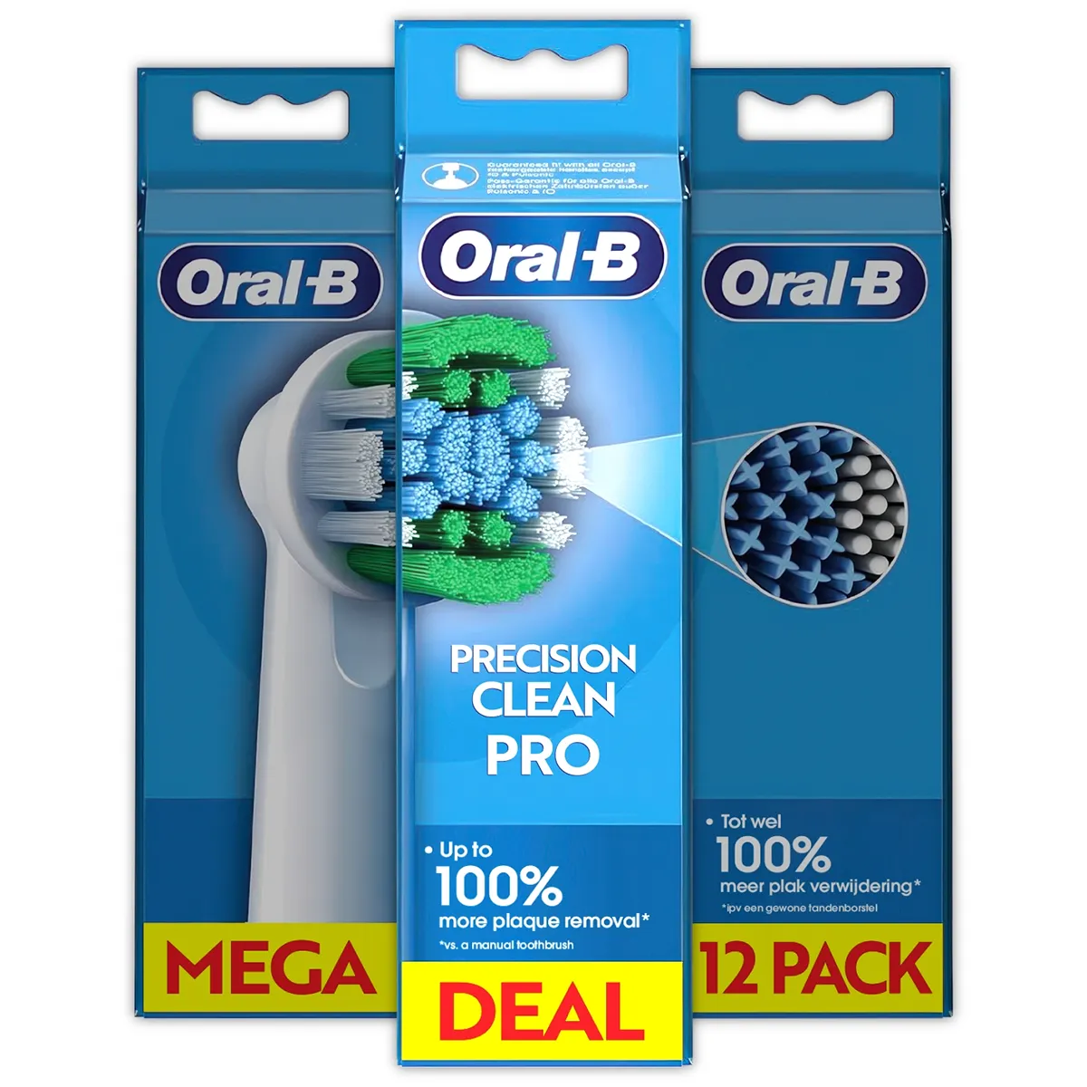 12x Oral-B Precision Clean Pro **met CleanMaximiser** 3 Oral-B Precision Clean Pro 12-Pack CleanMaximiser