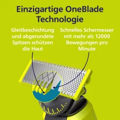 Philips OneBlade 360 Vervangmesjes 4 stuks QP440/50