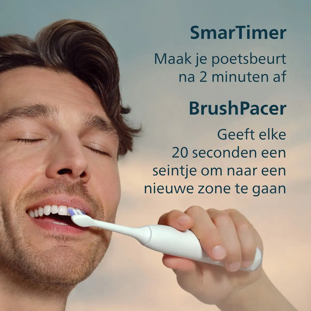 Philips Sonicare 6100 Elektrische tandenborstel Wit 5 Philips Sonicare 6100 Elektrische tandenborstel Wit