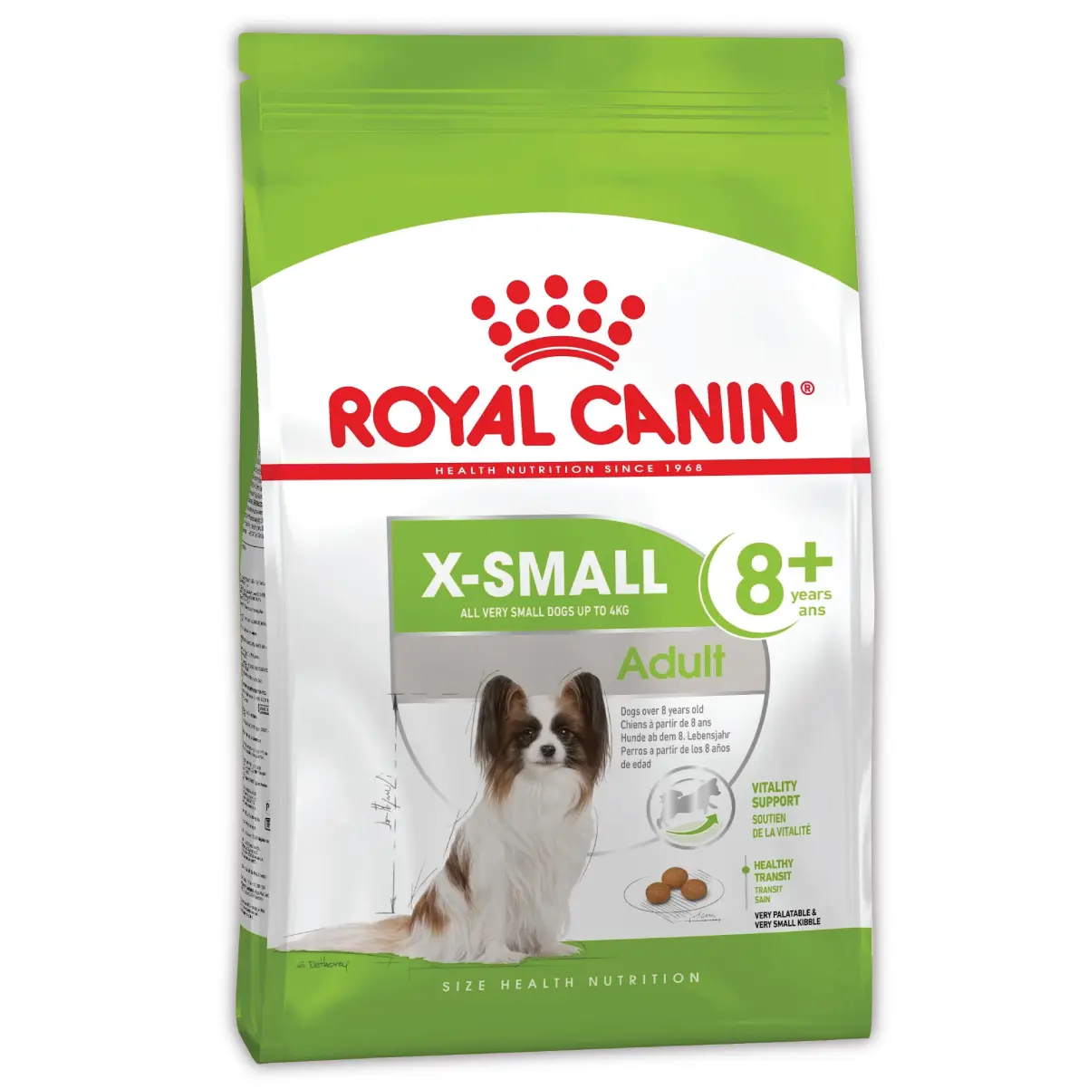 Royal Canin X-Small Adult 8+ Premium hondenvoer voor kleine senioren 3kg 3 Royal Canin X-Small Adult 8+ Premium hondenvoer voor kleine senioren 3kg