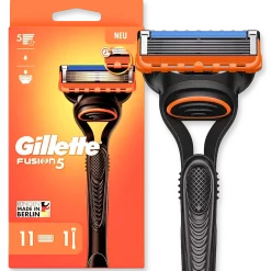 Gillette Fusion5 Houderset met 11 navulmesjes