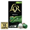 L'Or Espresso Brazil 10-Pack Zachte aromatische koffiecapsules