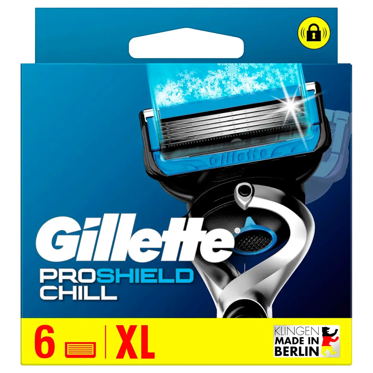Gillette ProShield Chill Scheermesjes 6-Pack Fris & Glad 2 Gillette ProShield Chill Scheermesjes 6-Pack Fris & Glad