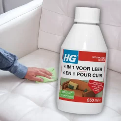 HG 4 in 1 voor Leer - Reinigt, voedt en beschermt