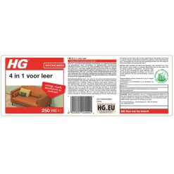HG 4 in 1 voor Leer - Reinigt, voedt en beschermt 11 HG 4 in 1 voor Leer - Reinigt, voedt en beschermt