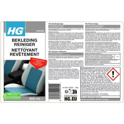 HG Bekledingreiniger 500ml Vlekvrij & Beschermend