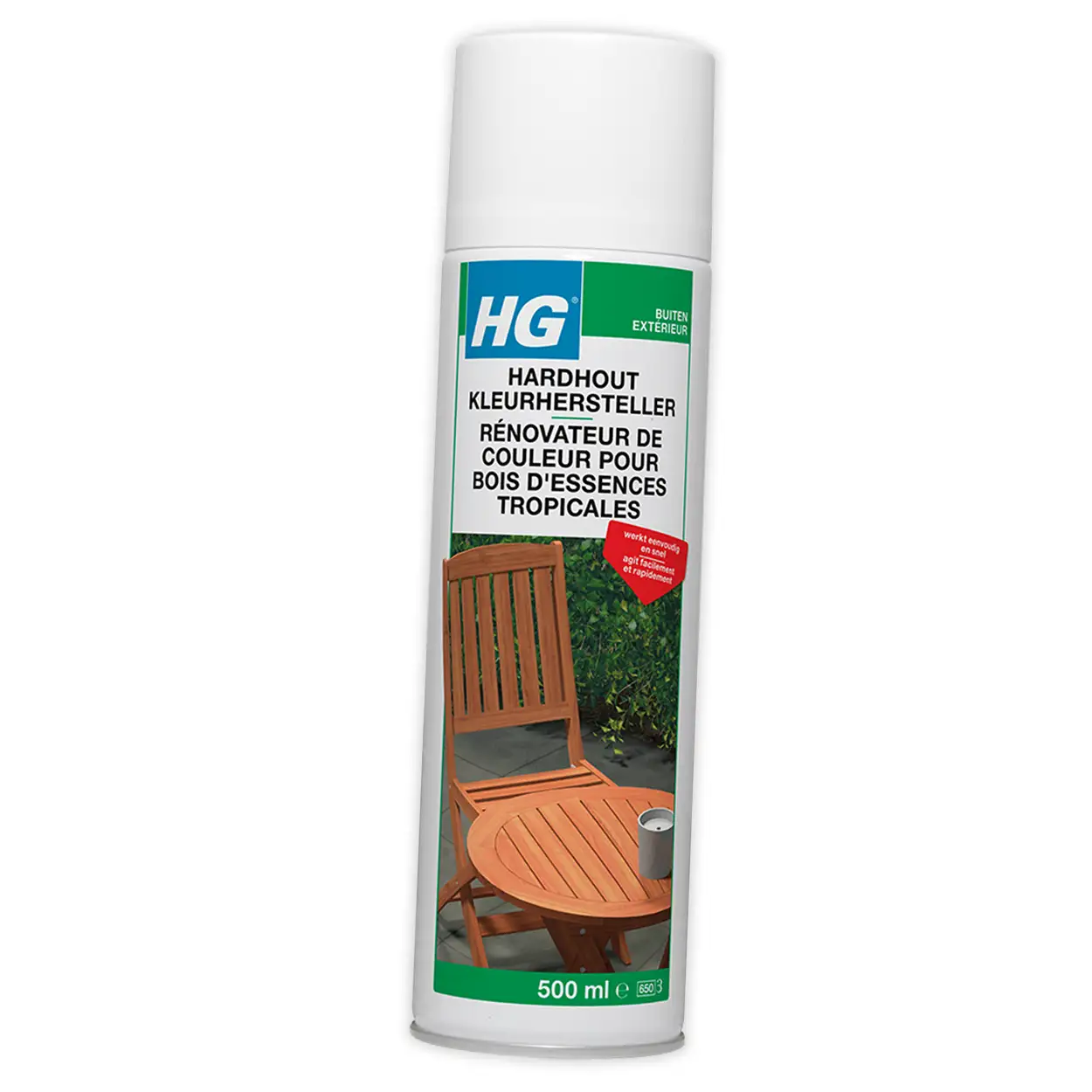 HG Hardhout Kleurhersteller 500ml Herstel & Bescherm Tuinhout 4 HG Hardhout Kleurhersteller 500ml Herstel & Bescherm Tuinhout