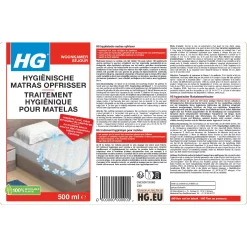 HG Matrasopfrisser 500ml Fris, Hygiënisch & Effectief 7 HG Matrasopfrisser 500ml Fris, Hygiënisch & Effectief