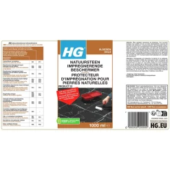 HG Natuursteen Impregnerende Beschermer 1L 6 HG Natuursteen Impregnerende Beschermer 1L