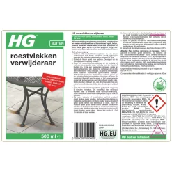 HG Roestvlekken Verwijderaar 500ml Veilig & Krachtig