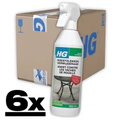 HG Roestvlekken Verwijderaar 6x500ml Veilig & Krachtig