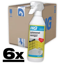 HG Schimmel, Vocht en Weerplekken Reiniger 6x500ml Krachtig en Doeltreffend