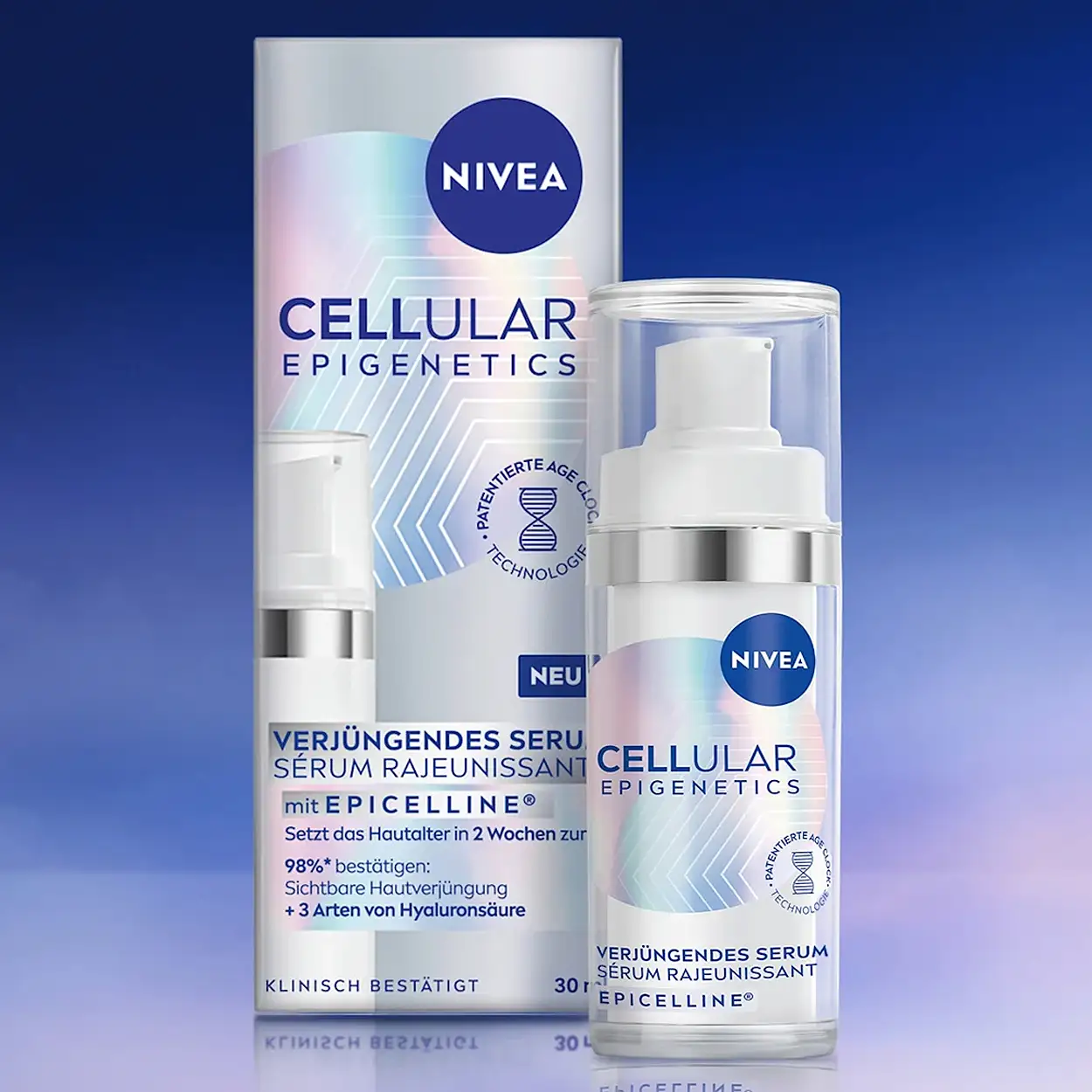 NIVEA Cellulaire Epigenetica Verjongend Gezichtsserum 30ml 2 NIVEA Cellulaire Epigenetica Verjongend Gezichtsserum 30ml