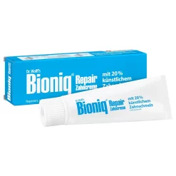 Bioniq Repair Tandpasta fluoridevrij 75ml met Kunstmatig Glazuur