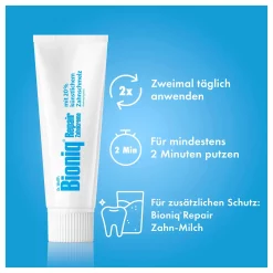 Bioniq Repair Tandpasta fluoridevrij 75ml met Kunstmatig Glazuur