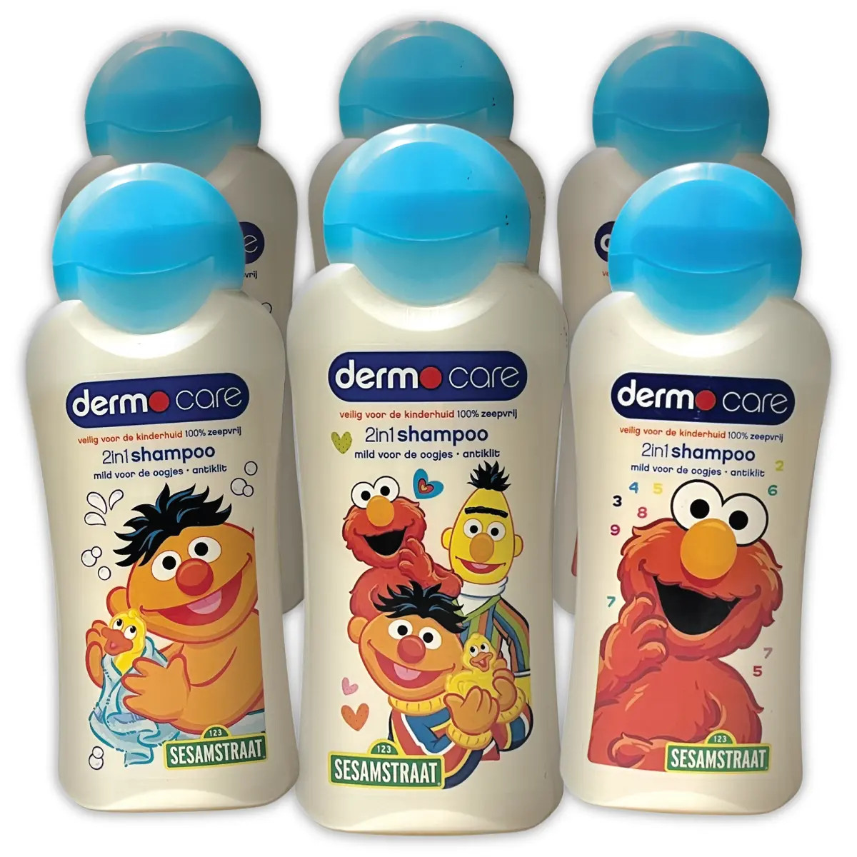 Dermo Care Sesamstraat Baby Shampoo 6 stuks 200ml 3 Dermo Care Sesamstraat Baby Shampoo 6 stuks 200ml