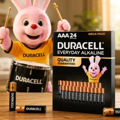 Duracell Everyday AAA Alkaline Batterijen 24 stuks