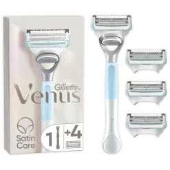 Gillette Venus Intiem Scheermes voor Vrouwen Houder + 4 mesjes