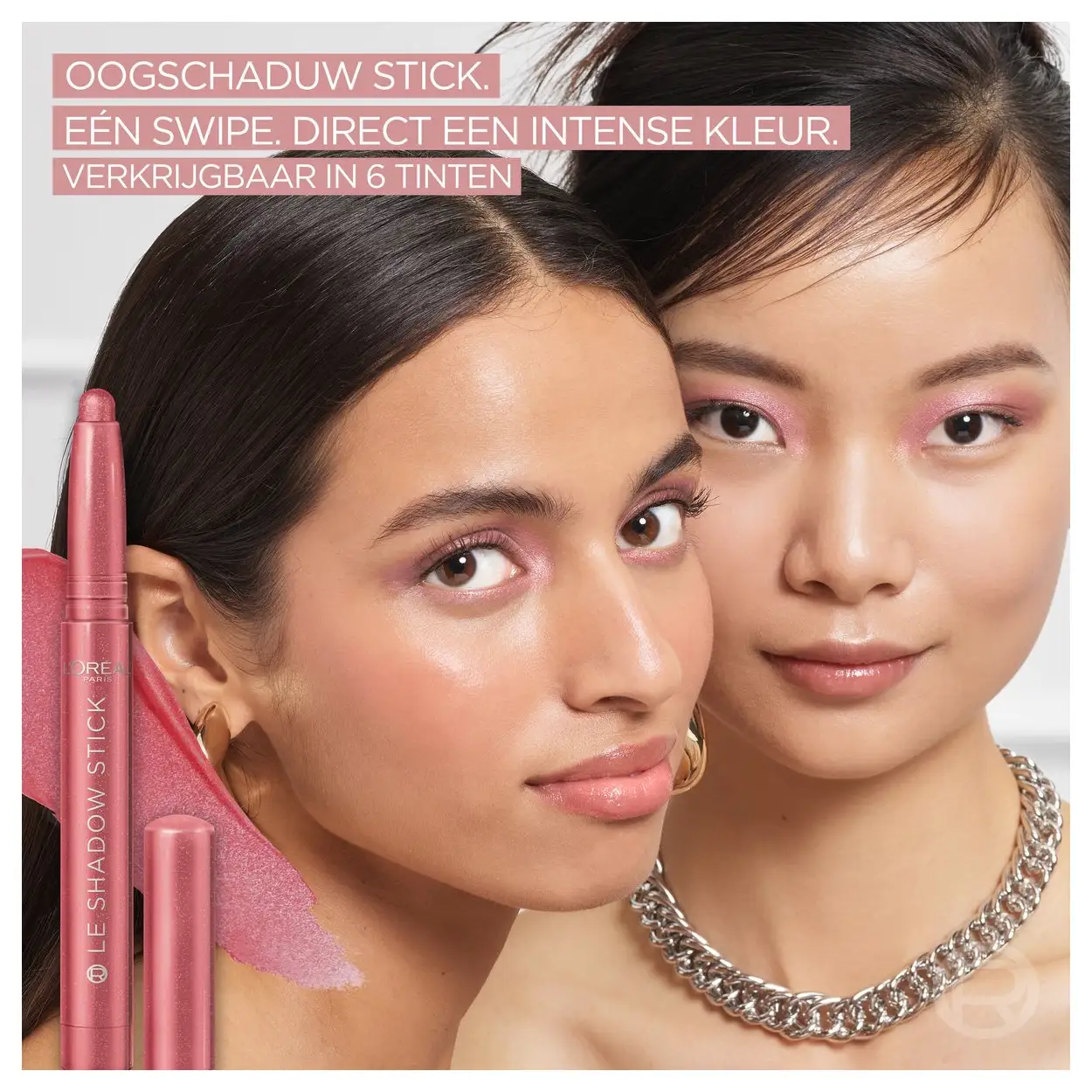 L'Oréal Le Shadow Stick Cloudy Rose Oogschaduw 5 L'Oréal Le Shadow Stick Cloudy Rose Oogschaduw