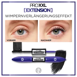 L'Oréal Paris PRO XXL Double Extension Mascara Zwart 14 L'Oréal Paris PRO XXL Double Extension Mascara Zwart