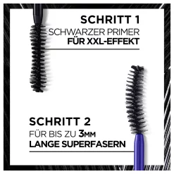 L'Oréal Paris PRO XXL Double Extension Mascara Zwart 23 L'Oréal Paris PRO XXL Double Extension Mascara Zwart