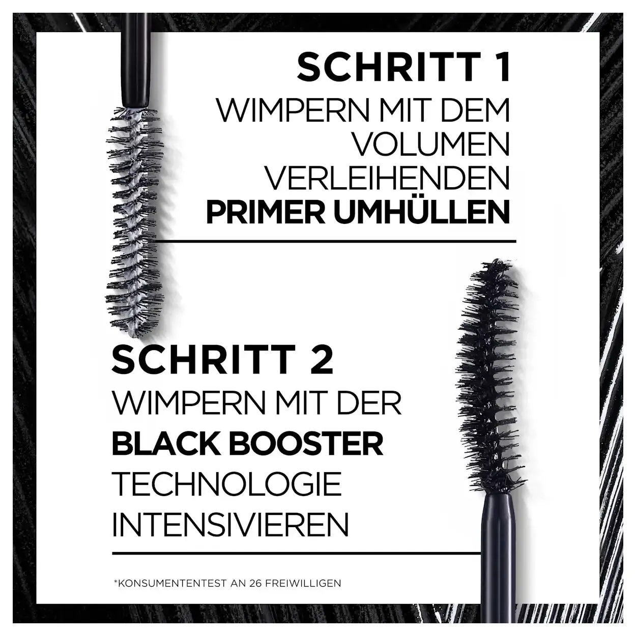 L'Oréal Paris PRO XXL Double Volume Mascara Zwart 6 L'Oréal Paris PRO XXL Double Volume Mascara Zwart