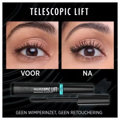 L'Oréal Paris Telescopic Lift Mascara Waterproof zwart 10 L'Oréal Paris Telescopic Lift Mascara Waterproof zwart