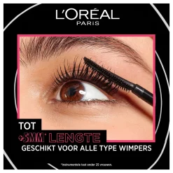 L'Oréal Paris Telescopic Lift Mascara Waterproof zwart 13 L'Oréal Paris Telescopic Lift Mascara Waterproof zwart