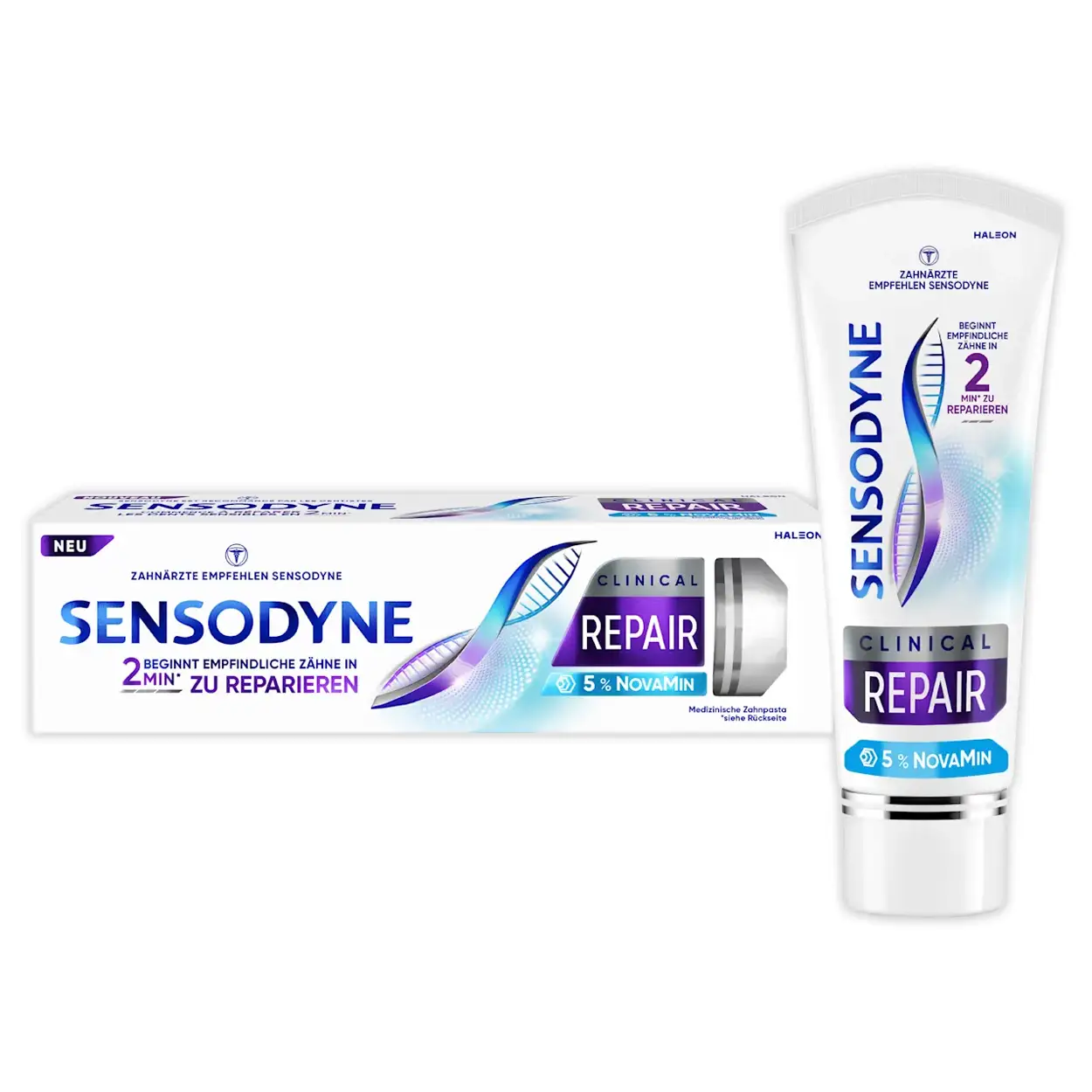 Sensodyne Clinical Repair tandpasta voor Gevoelige Tanden 75ml 3 Sensodyne Clinical Repair tandpasta voor Gevoelige Tanden 75ml