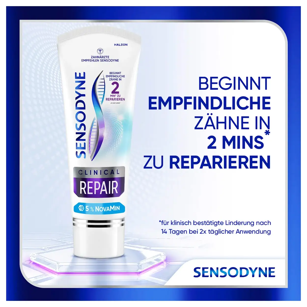 Sensodyne Clinical Repair tandpasta voor Gevoelige Tanden 75ml 11 Sensodyne Clinical Repair tandpasta voor Gevoelige Tanden 75ml