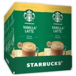 Starbucks Vanilla Latte oploskoffie 30 zakjes