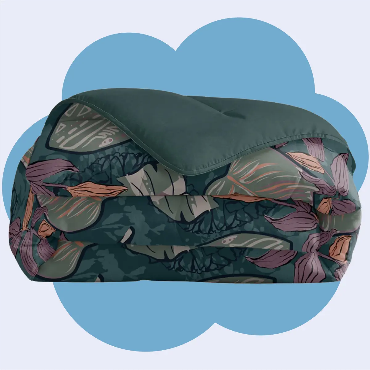 Zelesta Royalbed Flower Power 240x200cm - Dekbed zonder overtrek - met instopstrook - wasbaar op 40 graden - droger geschikt 4 Zelesta Royalbed Flower Power 240x200cm - Dekbed zonder overtrek - met instopstrook - wasbaar op 40 graden - droger geschikt - Afbeelding 2