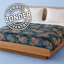 Zelesta Royalbed Flower Power Dekbed zonder overtrek - met instopstrook - wasbaar op 40 graden - droger geschikt