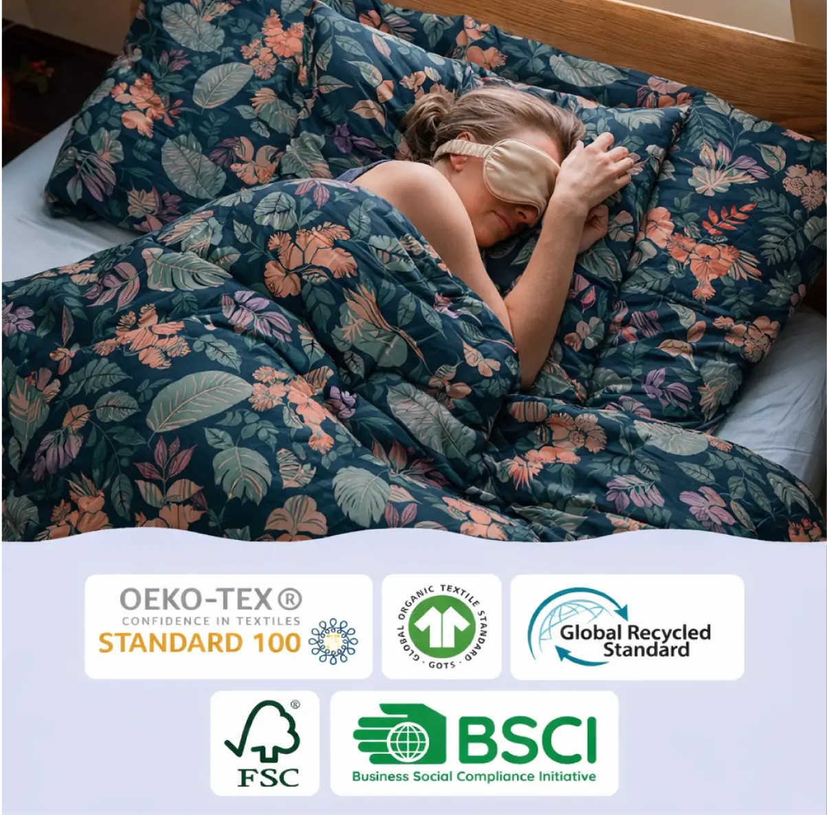 Zelesta Royalbed Flower Power 240x200cm - Dekbed zonder overtrek - met instopstrook - wasbaar op 40 graden - droger geschikt 10 Royalbed Flower Power keurmerken