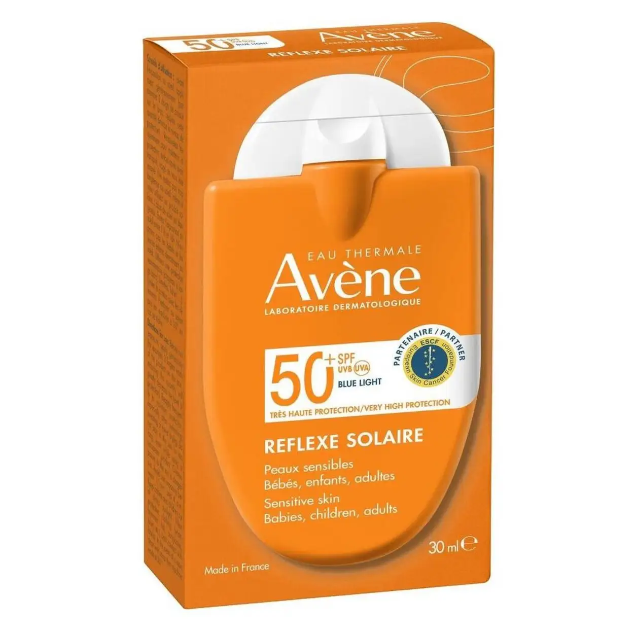 Avène Reflex Familie SPF50 30ml Voor Gezicht en Lichaam 5 Avène Reflex Familie SPF50 30ml Voor Gezicht en Lichaam