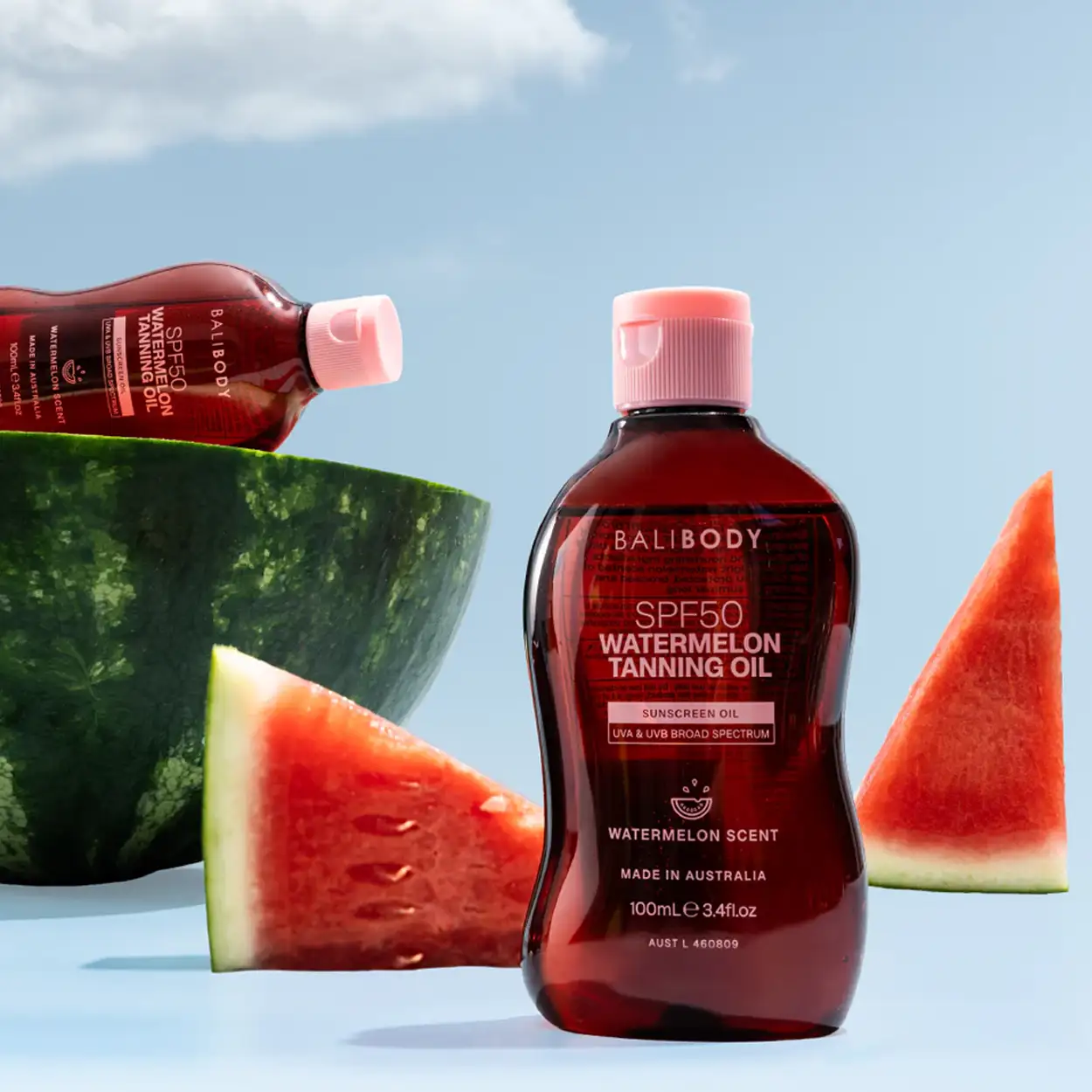 Bali Body Watermelon Sunscreen Oil SPF50 100ml 5 Bali Body Watermelon Sunscreen Oil SPF50 100ml