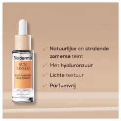 Biodermal Self-Tanning Face Drops 30ml 7 Biodermal Self-Tanning Face Drops 30ml