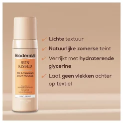 Biodermal Sunkissed Self-Tanning Body Mousse 150ml