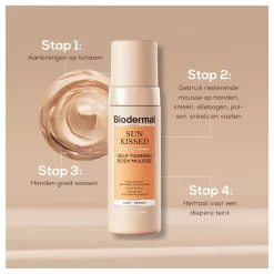 Biodermal Sunkissed Self-Tanning Body Mousse 150ml
