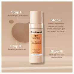 Biodermal Sunkissed Self-Tanning Body Mousse 150ml