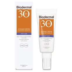 Biodermal Zonnecrème Gezicht Anti Age SPF30 40ml