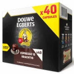Douwe Egberts Espresso 10 krachtig koffiecups 40 stuks