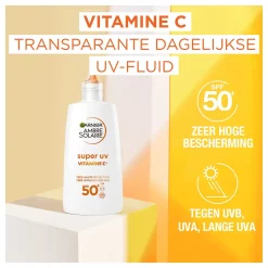 Garnier Ambre Solaire Super UV Vitamine C Anti-Pigmentvlekken Fluid SPF50+ 40ml