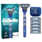 Gillette Mach3 Set Houder met 6 mesjes