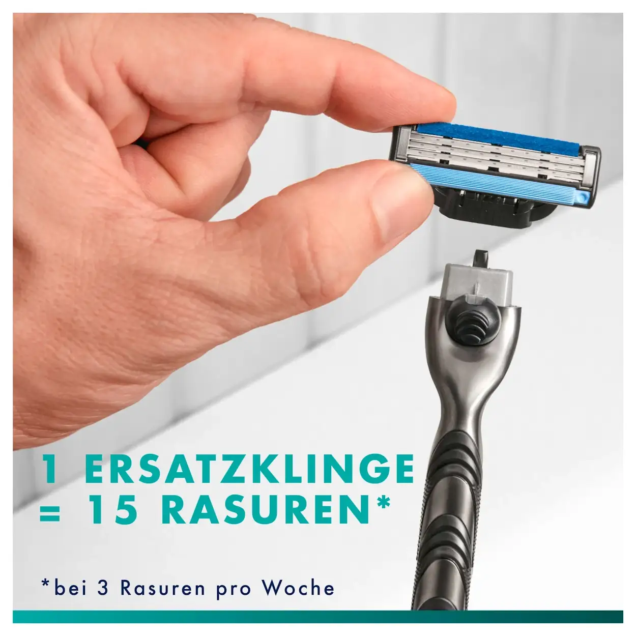 Gillette Mach3 Set Houder met 6 mesjes 7 Gillette Mach3 Set Houder met 6 mesjes